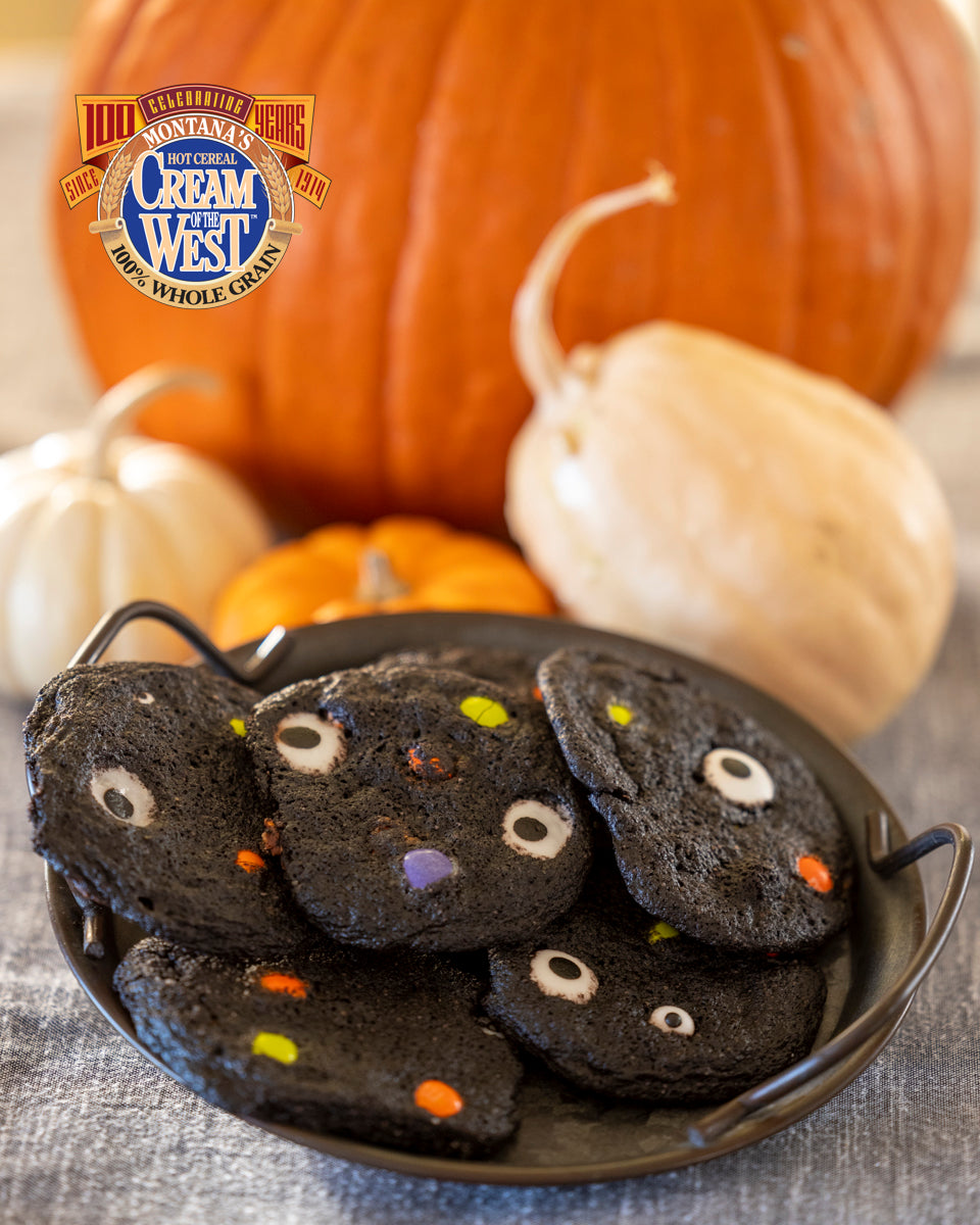 DOUBLE CHOCOLATE SPOOK COOKIES