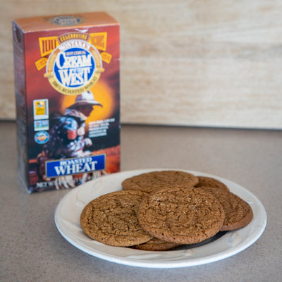 Roasted Wheat Ginger Snaps