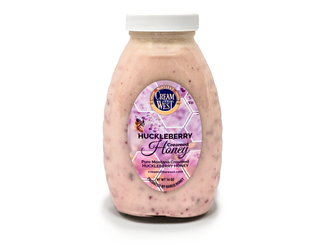 Huckleberry Cream Honey Jars - Deliciously Smooth & Sweet – Cream