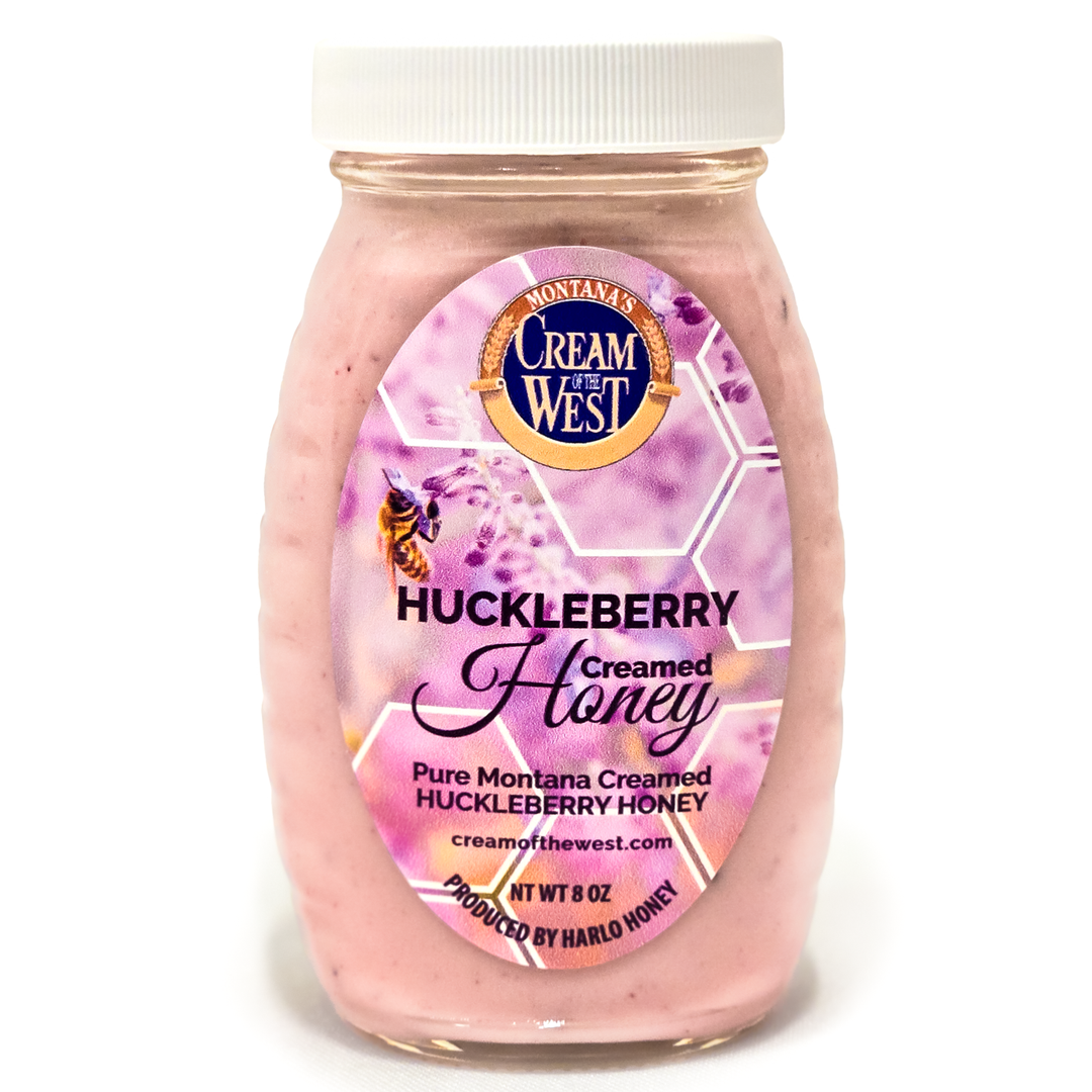 Huckleberry Cream Honey Jars - Deliciously Smooth & Sweet – Cream Huckleberry Cream Honey Jars - Deliciously Smooth & Sweet – Cream